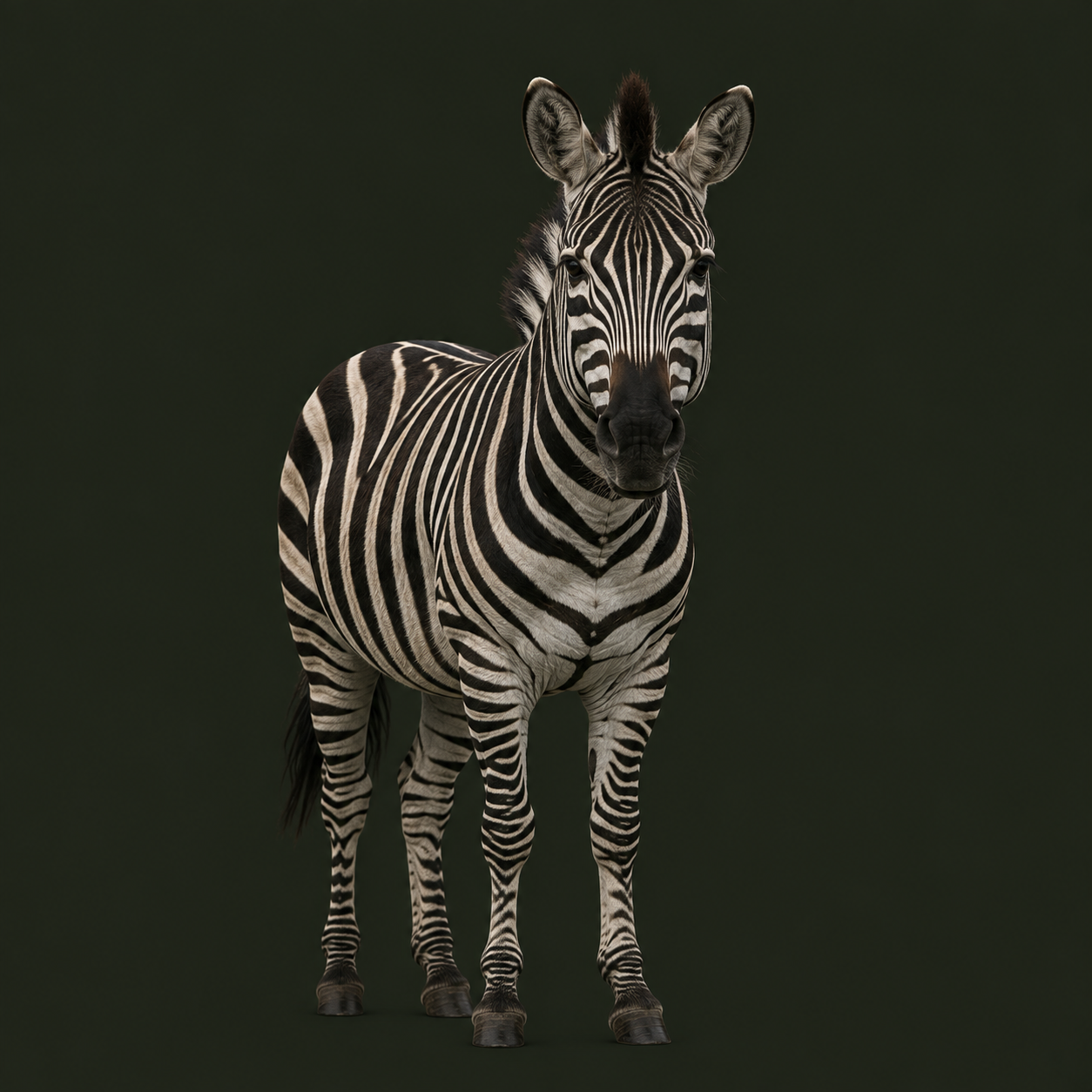 Zebra in Mikumi National Park