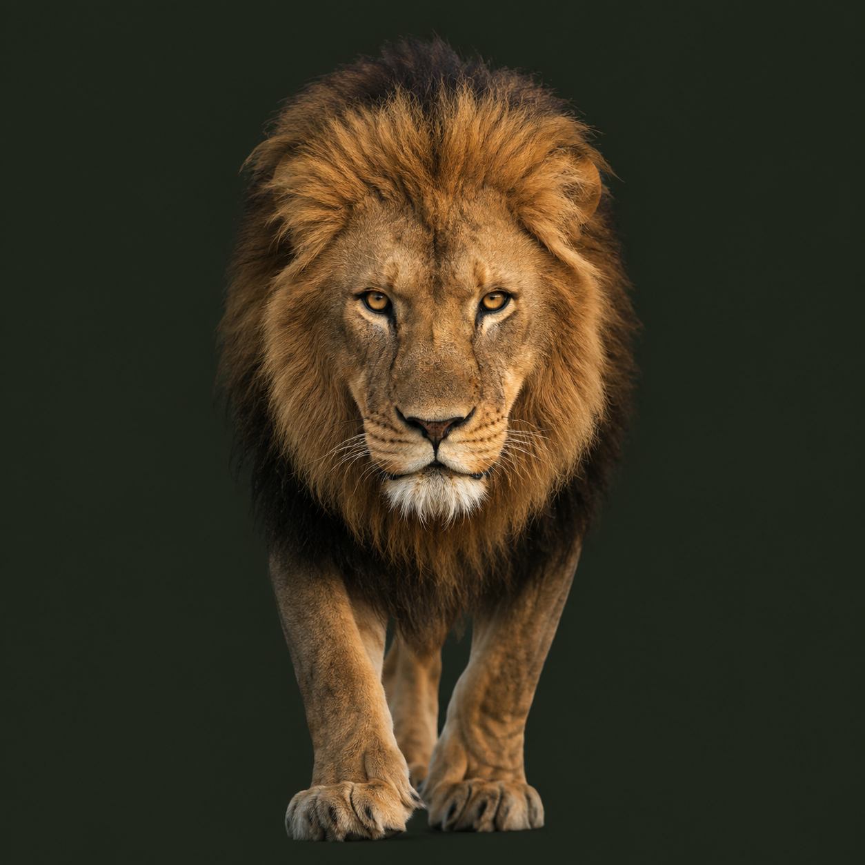 Lion in Mikumi National Park